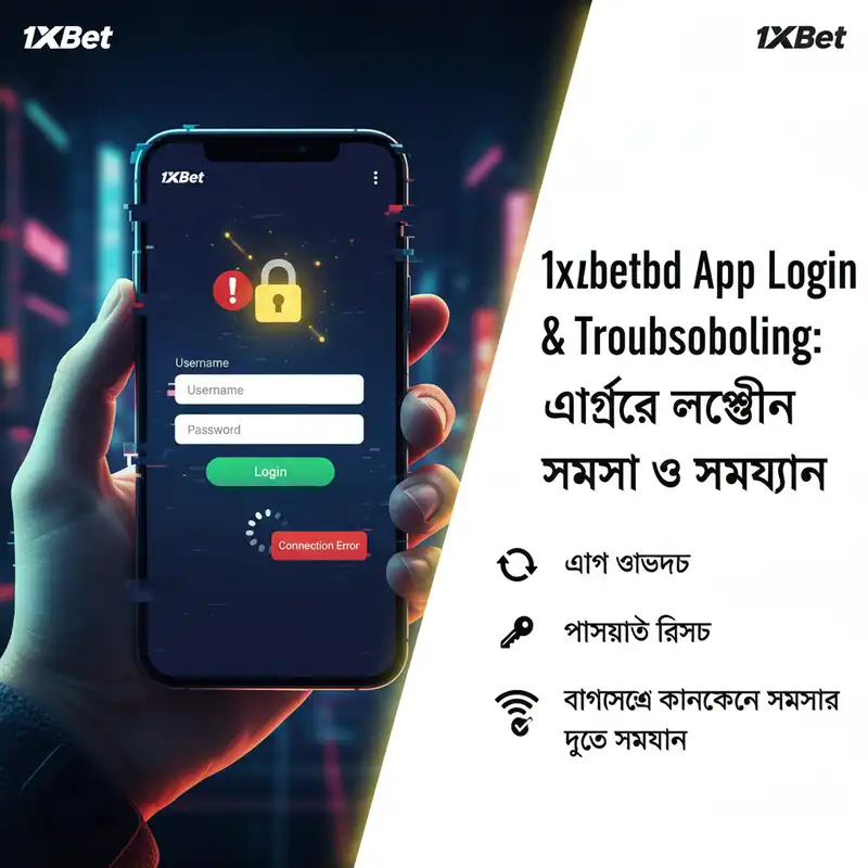 ১এক্সবেট অ্যাপ লগইন সমস্যা এবং সমাধান গাইড